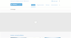 Desktop Screenshot of doku-coach.de