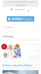 Mobile Screenshot of doku-coach.de